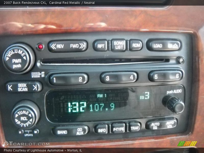 Cardinal Red Metallic / Neutral 2007 Buick Rendezvous CXL