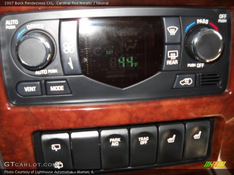 Cardinal Red Metallic / Neutral 2007 Buick Rendezvous CXL
