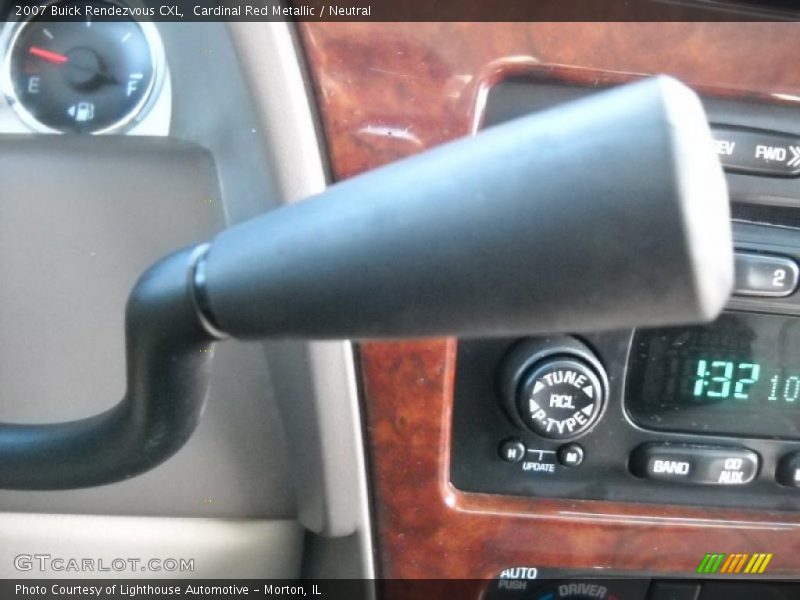 Cardinal Red Metallic / Neutral 2007 Buick Rendezvous CXL