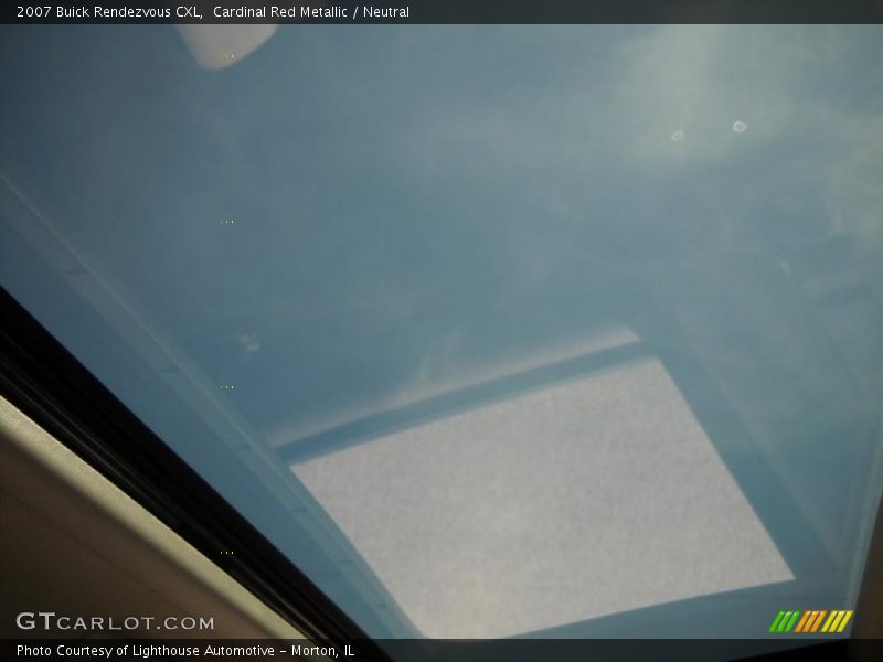 Cardinal Red Metallic / Neutral 2007 Buick Rendezvous CXL