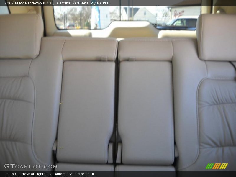 Cardinal Red Metallic / Neutral 2007 Buick Rendezvous CXL