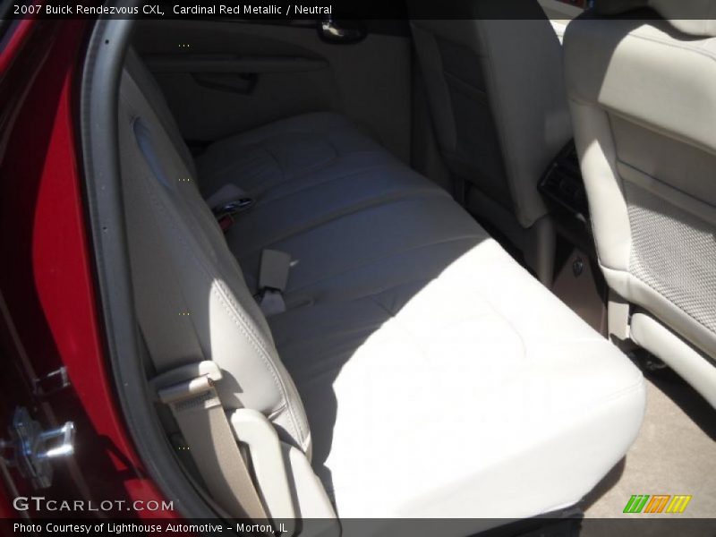 Cardinal Red Metallic / Neutral 2007 Buick Rendezvous CXL