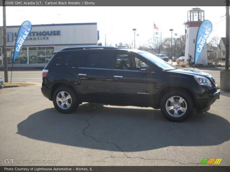 Carbon Black Metallic / Ebony 2008 GMC Acadia SLT