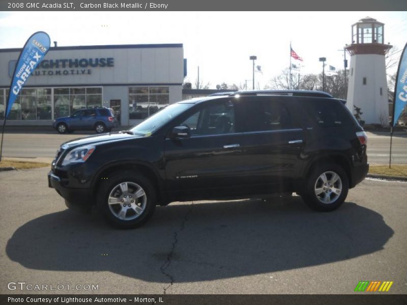 Carbon Black Metallic / Ebony 2008 GMC Acadia SLT