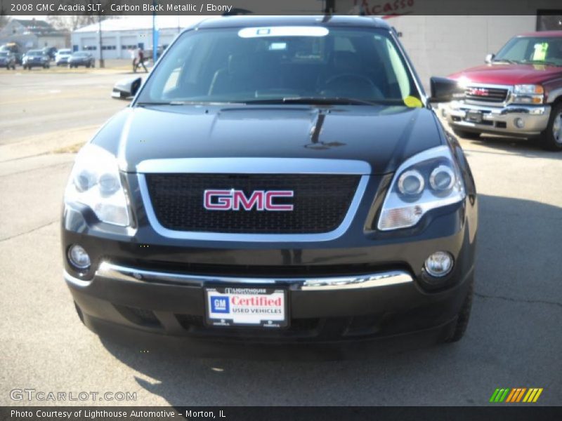 Carbon Black Metallic / Ebony 2008 GMC Acadia SLT