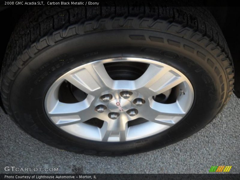 Carbon Black Metallic / Ebony 2008 GMC Acadia SLT