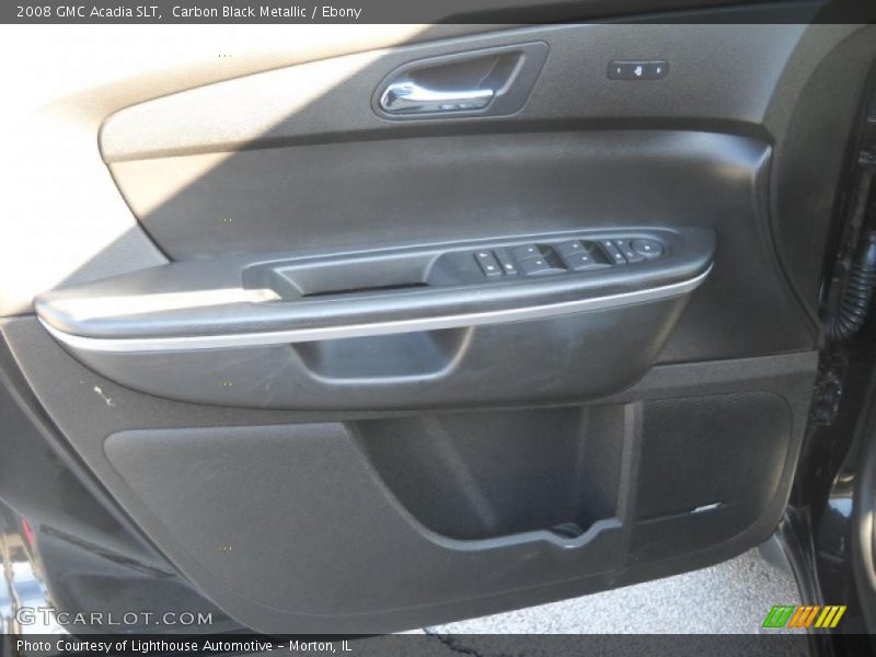 Carbon Black Metallic / Ebony 2008 GMC Acadia SLT