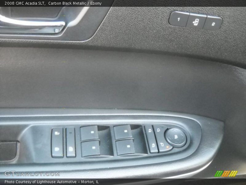 Carbon Black Metallic / Ebony 2008 GMC Acadia SLT