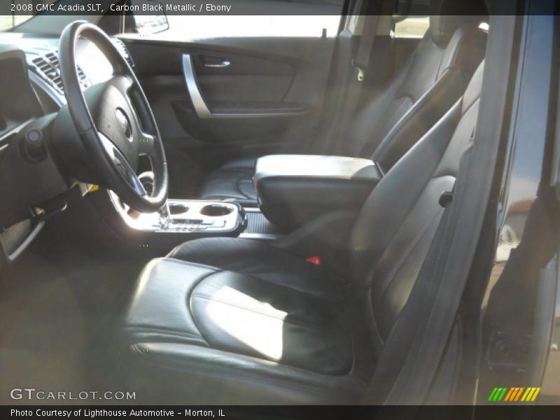 Carbon Black Metallic / Ebony 2008 GMC Acadia SLT