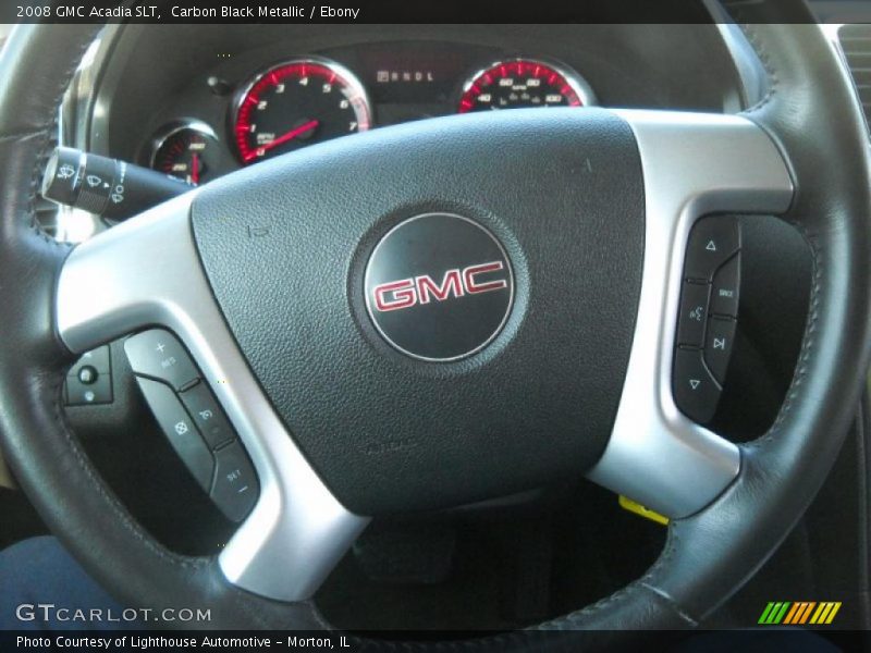 Carbon Black Metallic / Ebony 2008 GMC Acadia SLT