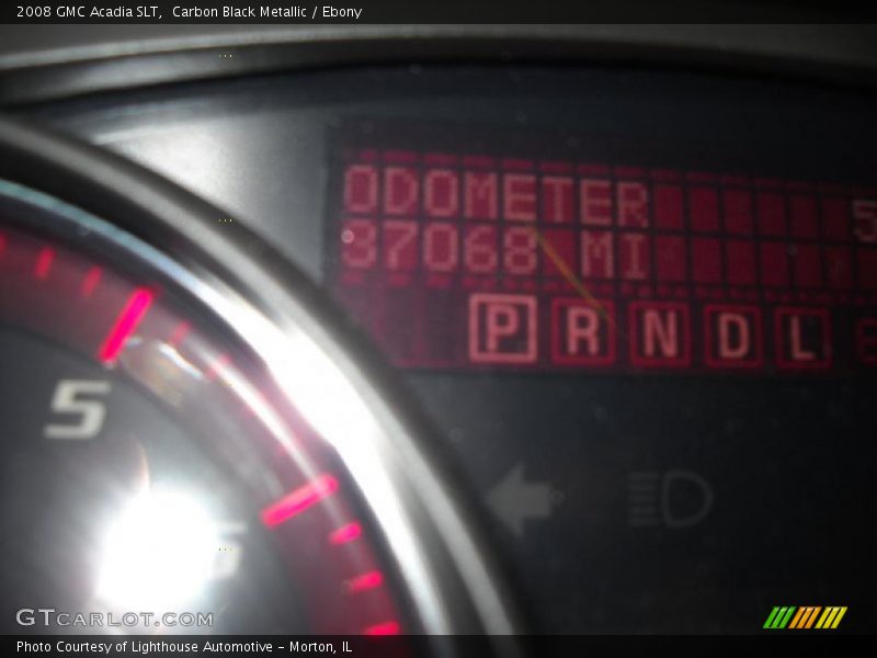Carbon Black Metallic / Ebony 2008 GMC Acadia SLT