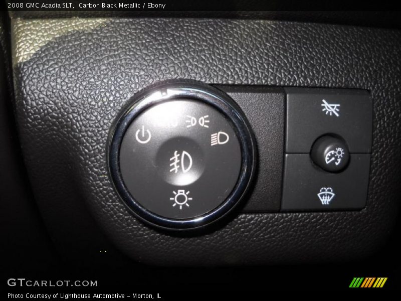 Carbon Black Metallic / Ebony 2008 GMC Acadia SLT