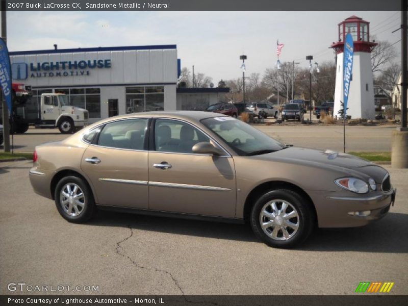 Sandstone Metallic / Neutral 2007 Buick LaCrosse CX