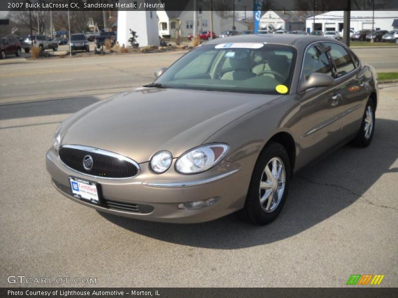Sandstone Metallic / Neutral 2007 Buick LaCrosse CX
