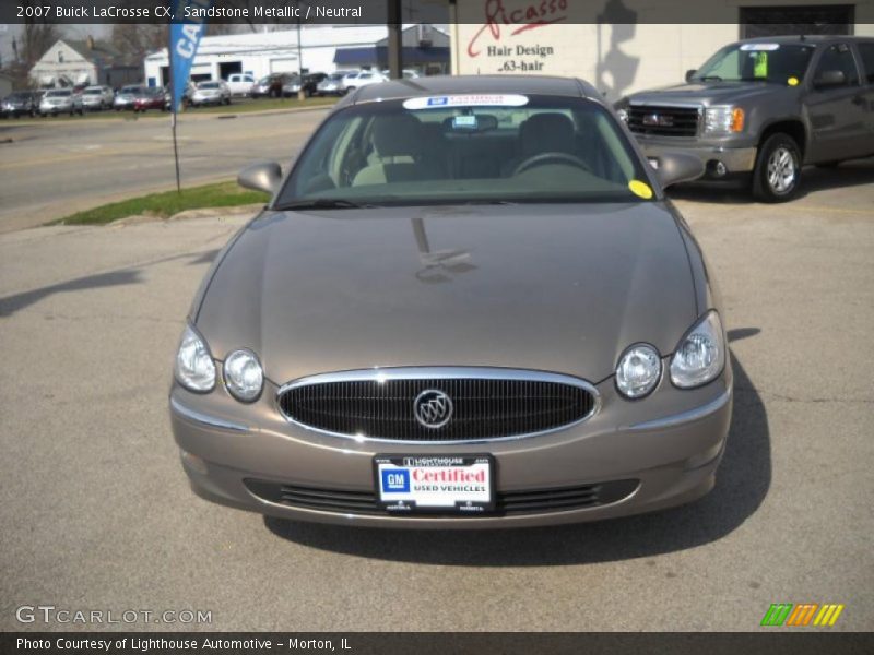 Sandstone Metallic / Neutral 2007 Buick LaCrosse CX