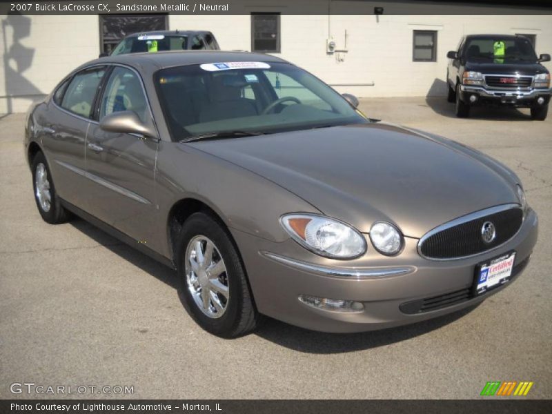 Sandstone Metallic / Neutral 2007 Buick LaCrosse CX