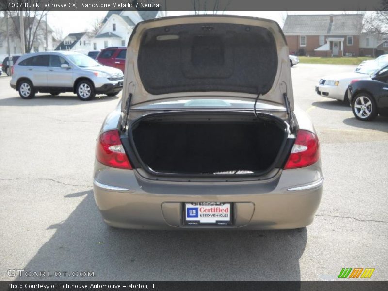 Sandstone Metallic / Neutral 2007 Buick LaCrosse CX