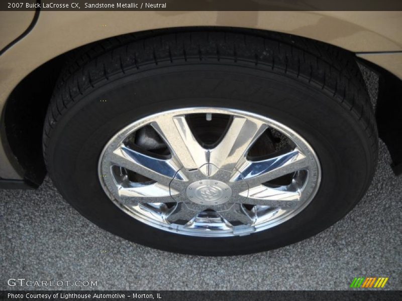 Sandstone Metallic / Neutral 2007 Buick LaCrosse CX