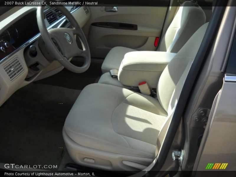 Sandstone Metallic / Neutral 2007 Buick LaCrosse CX