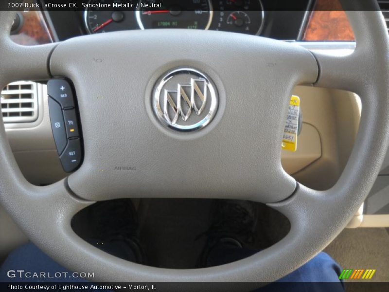 Sandstone Metallic / Neutral 2007 Buick LaCrosse CX