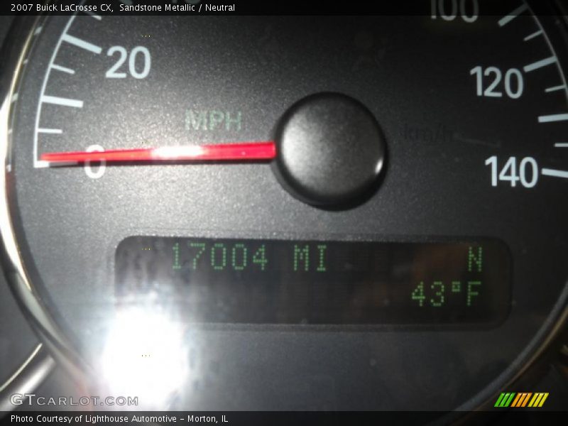 Sandstone Metallic / Neutral 2007 Buick LaCrosse CX