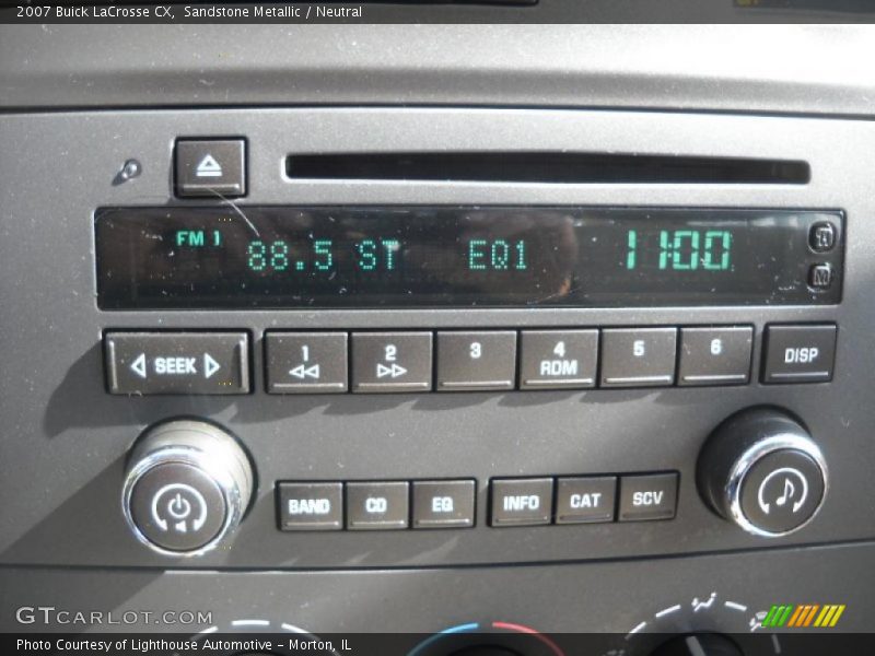 Sandstone Metallic / Neutral 2007 Buick LaCrosse CX