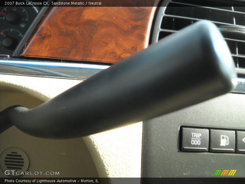 Sandstone Metallic / Neutral 2007 Buick LaCrosse CX