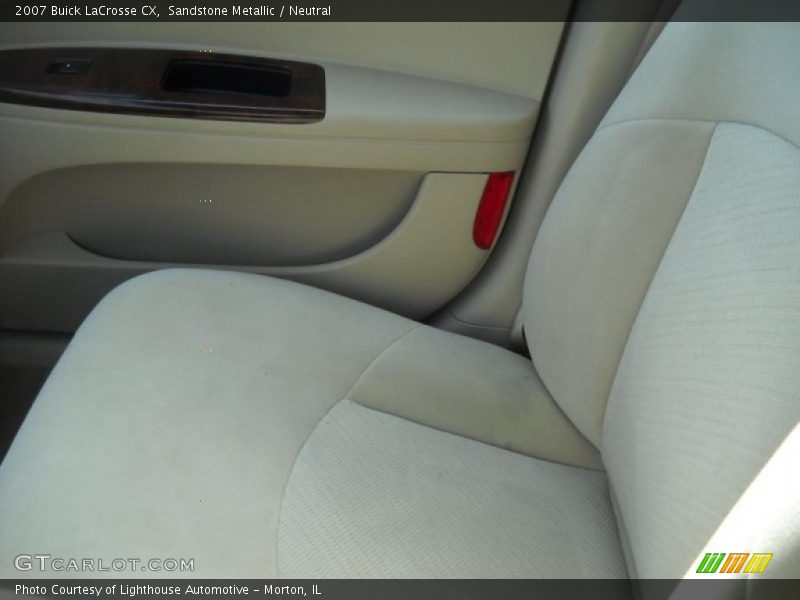Sandstone Metallic / Neutral 2007 Buick LaCrosse CX