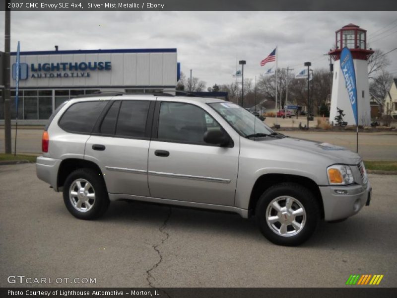 Silver Mist Metallic / Ebony 2007 GMC Envoy SLE 4x4