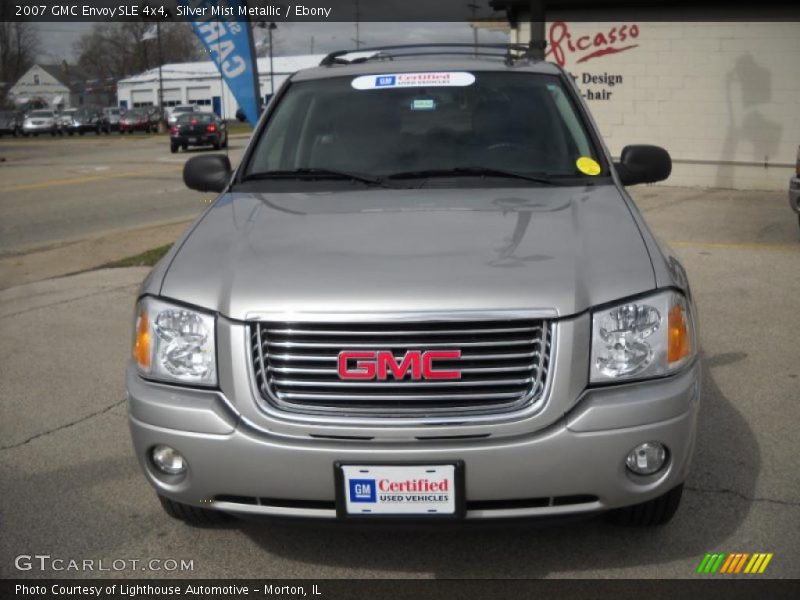 Silver Mist Metallic / Ebony 2007 GMC Envoy SLE 4x4
