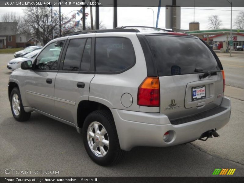 Silver Mist Metallic / Ebony 2007 GMC Envoy SLE 4x4