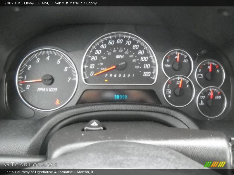 Silver Mist Metallic / Ebony 2007 GMC Envoy SLE 4x4