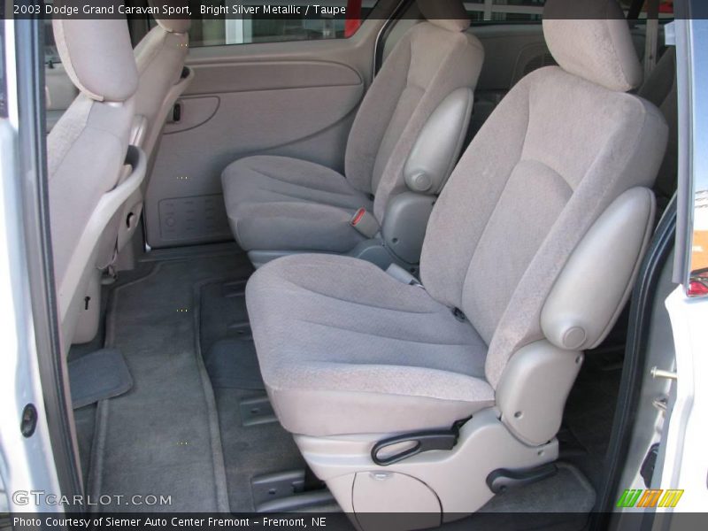 Bright Silver Metallic / Taupe 2003 Dodge Grand Caravan Sport