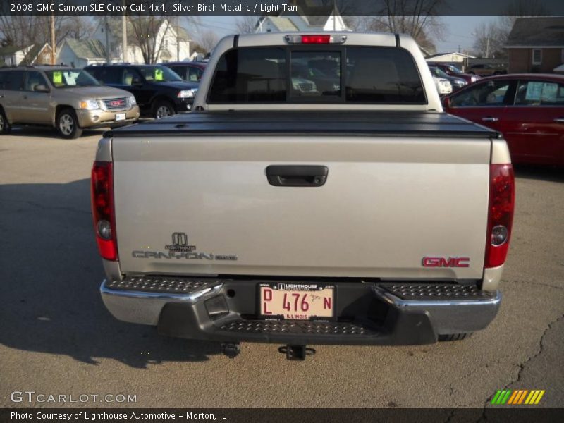 Silver Birch Metallic / Light Tan 2008 GMC Canyon SLE Crew Cab 4x4