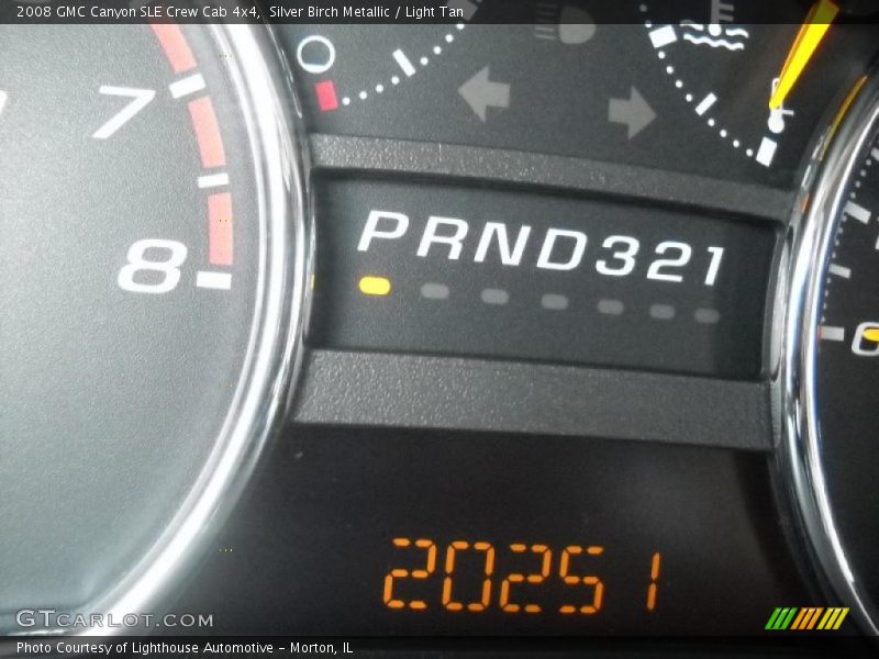 Silver Birch Metallic / Light Tan 2008 GMC Canyon SLE Crew Cab 4x4
