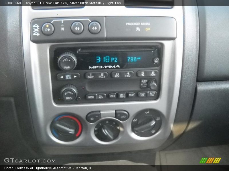 Silver Birch Metallic / Light Tan 2008 GMC Canyon SLE Crew Cab 4x4