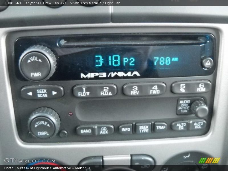 Silver Birch Metallic / Light Tan 2008 GMC Canyon SLE Crew Cab 4x4