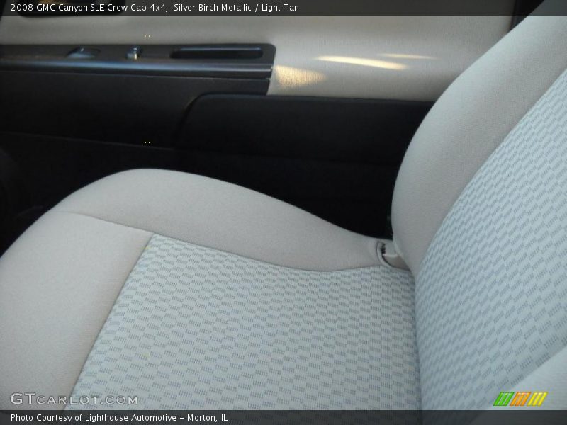 Silver Birch Metallic / Light Tan 2008 GMC Canyon SLE Crew Cab 4x4