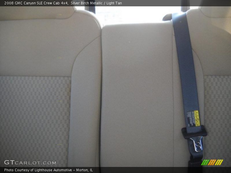 Silver Birch Metallic / Light Tan 2008 GMC Canyon SLE Crew Cab 4x4