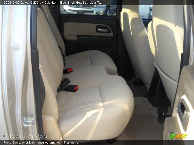Silver Birch Metallic / Light Tan 2008 GMC Canyon SLE Crew Cab 4x4