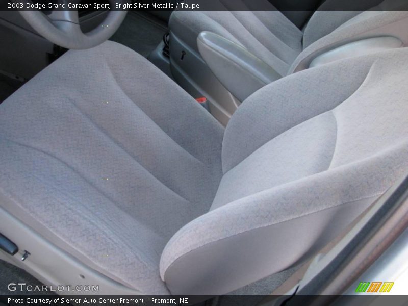 Bright Silver Metallic / Taupe 2003 Dodge Grand Caravan Sport
