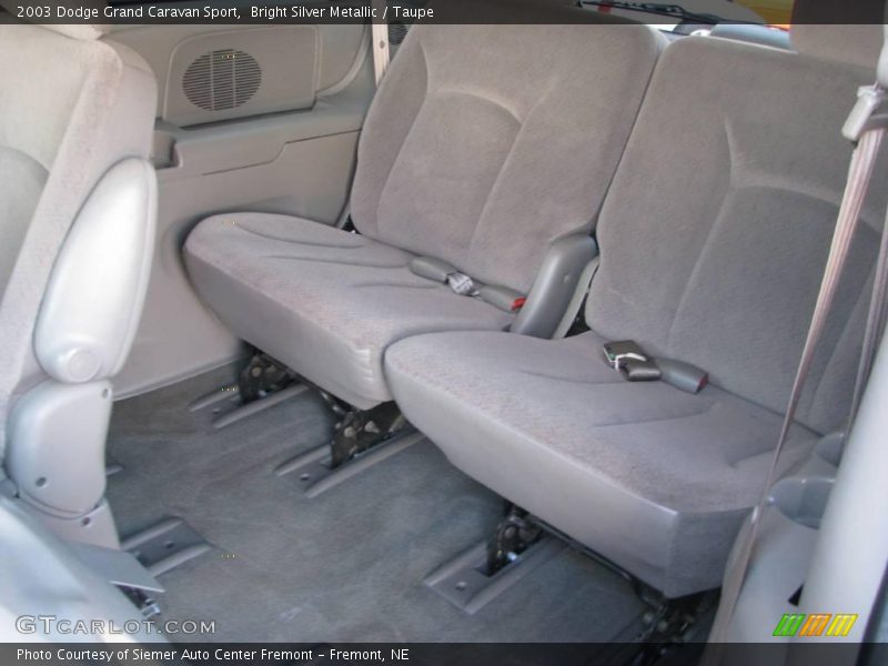 Bright Silver Metallic / Taupe 2003 Dodge Grand Caravan Sport