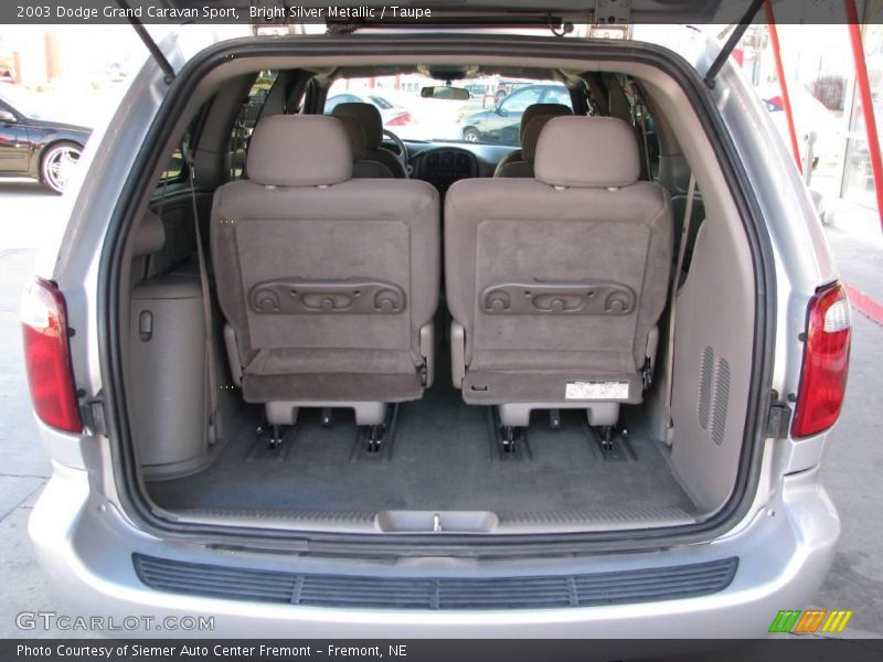 Bright Silver Metallic / Taupe 2003 Dodge Grand Caravan Sport