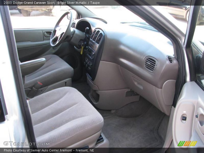 Bright Silver Metallic / Taupe 2003 Dodge Grand Caravan Sport