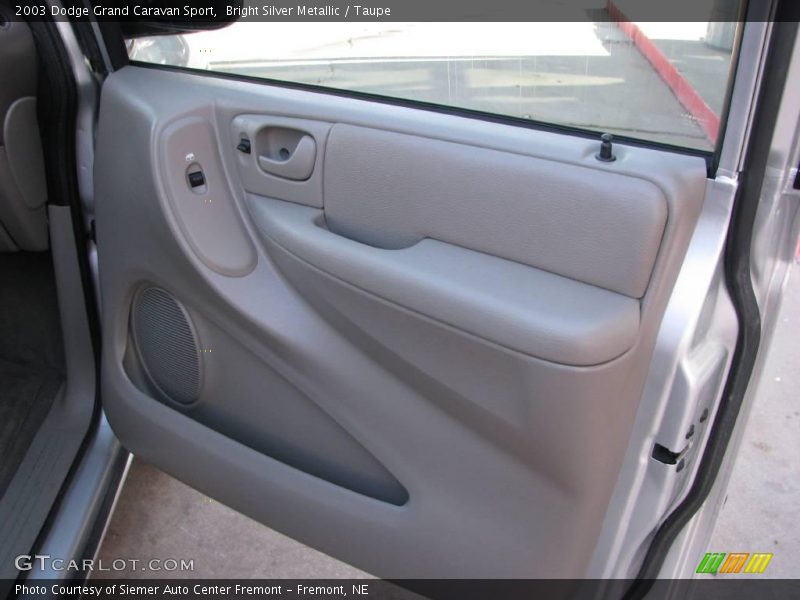 Bright Silver Metallic / Taupe 2003 Dodge Grand Caravan Sport