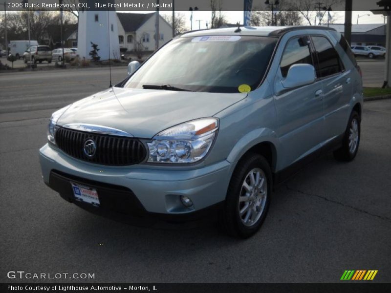 Blue Frost Metallic / Neutral 2006 Buick Rendezvous CXL