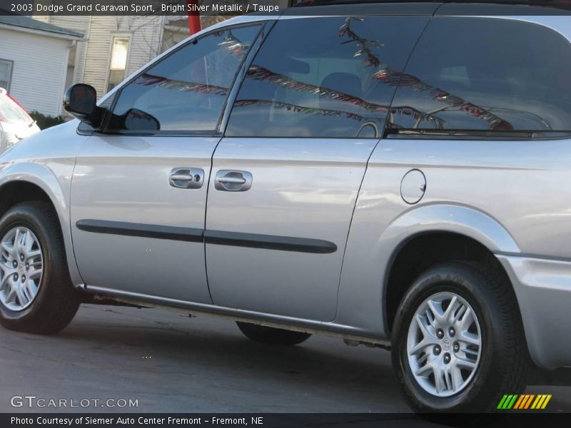 Bright Silver Metallic / Taupe 2003 Dodge Grand Caravan Sport