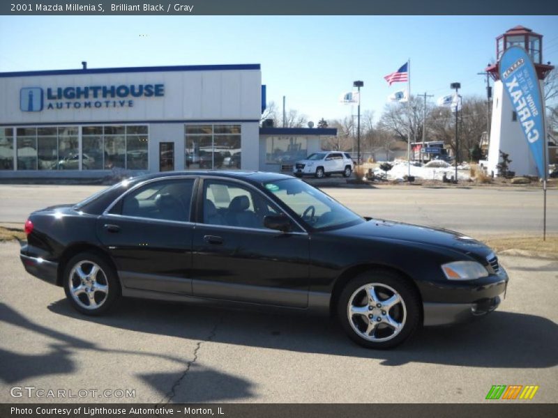 Brilliant Black / Gray 2001 Mazda Millenia S