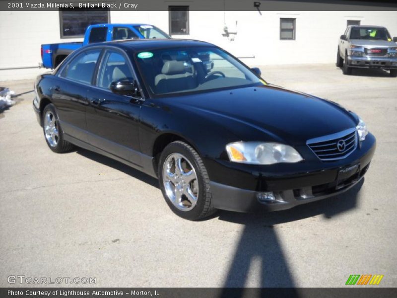 Brilliant Black / Gray 2001 Mazda Millenia S