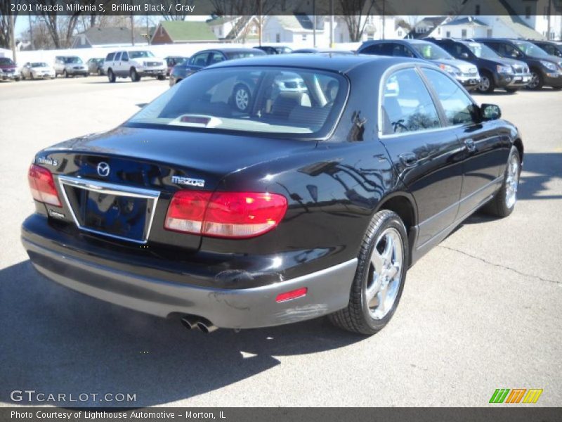 Brilliant Black / Gray 2001 Mazda Millenia S